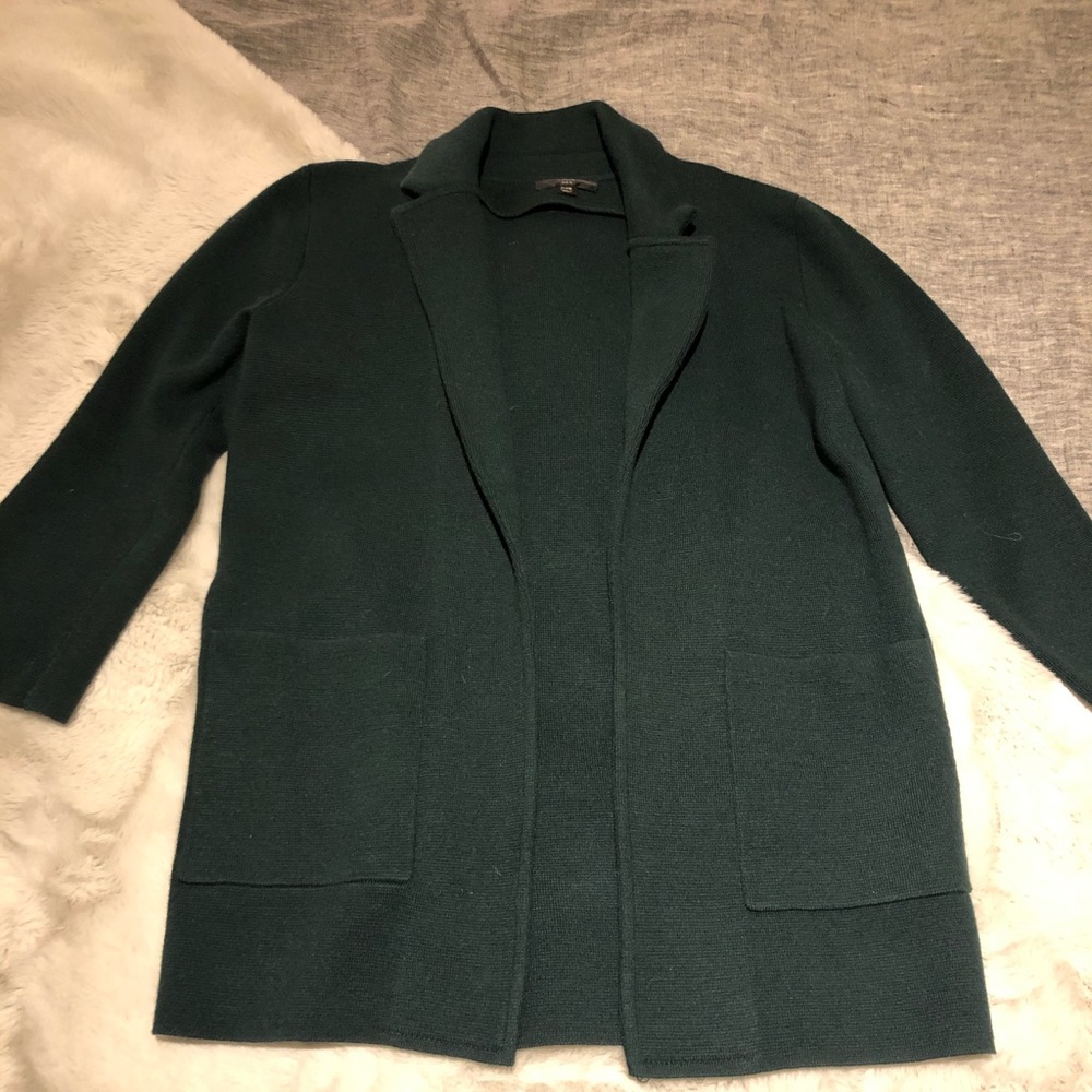 J Crew Sophie open front sweater blazer XXS